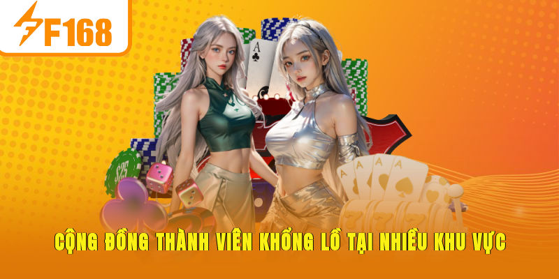 Cộng đồng thành viên khổng lồ tại nhiều khu vực